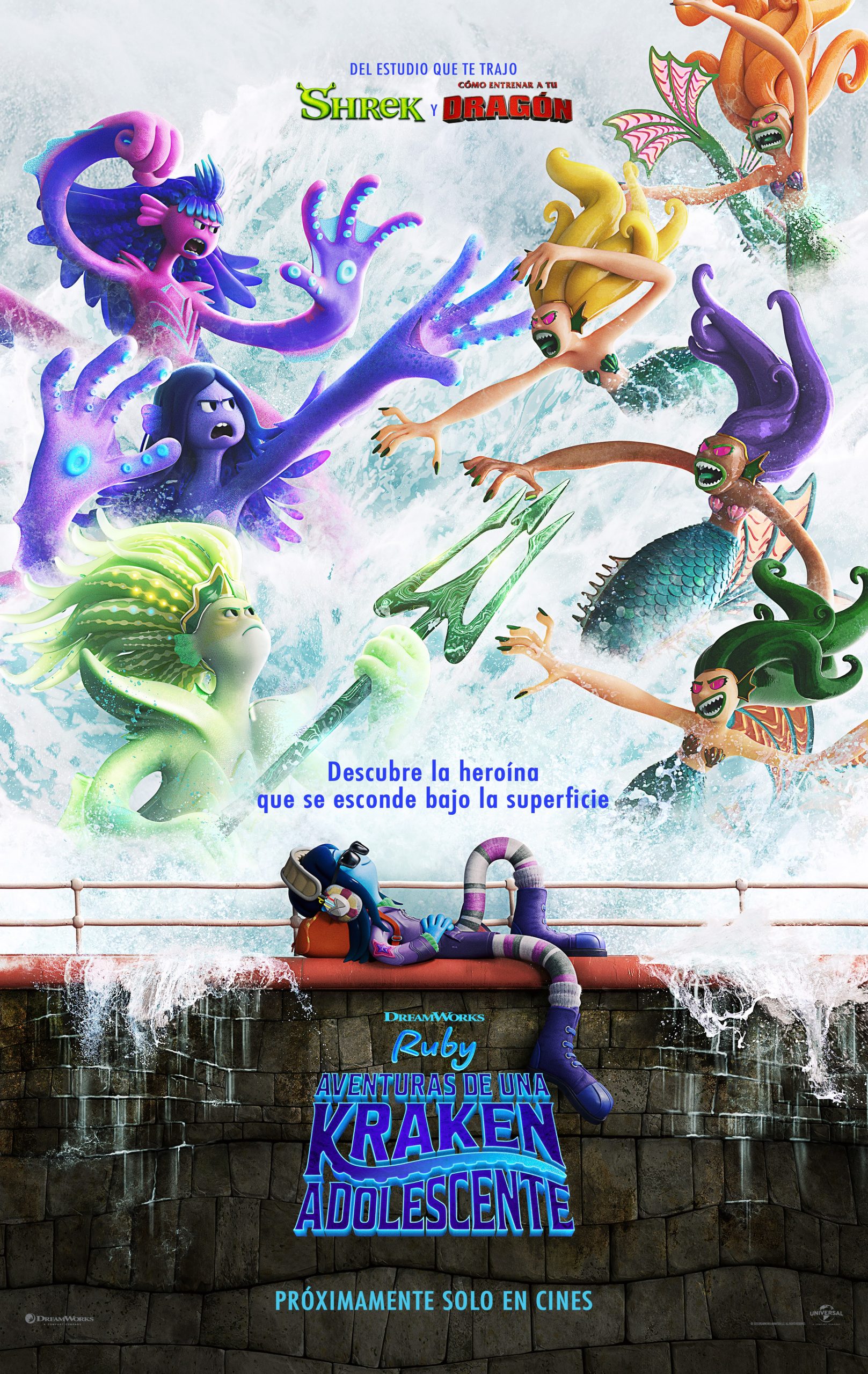 Krakens y sirenas 2D