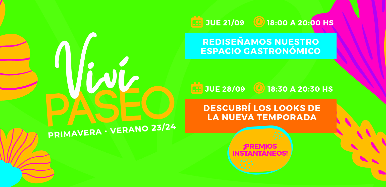 VIVÍ PASEO EN PRIMAVERA VERANO 23-24