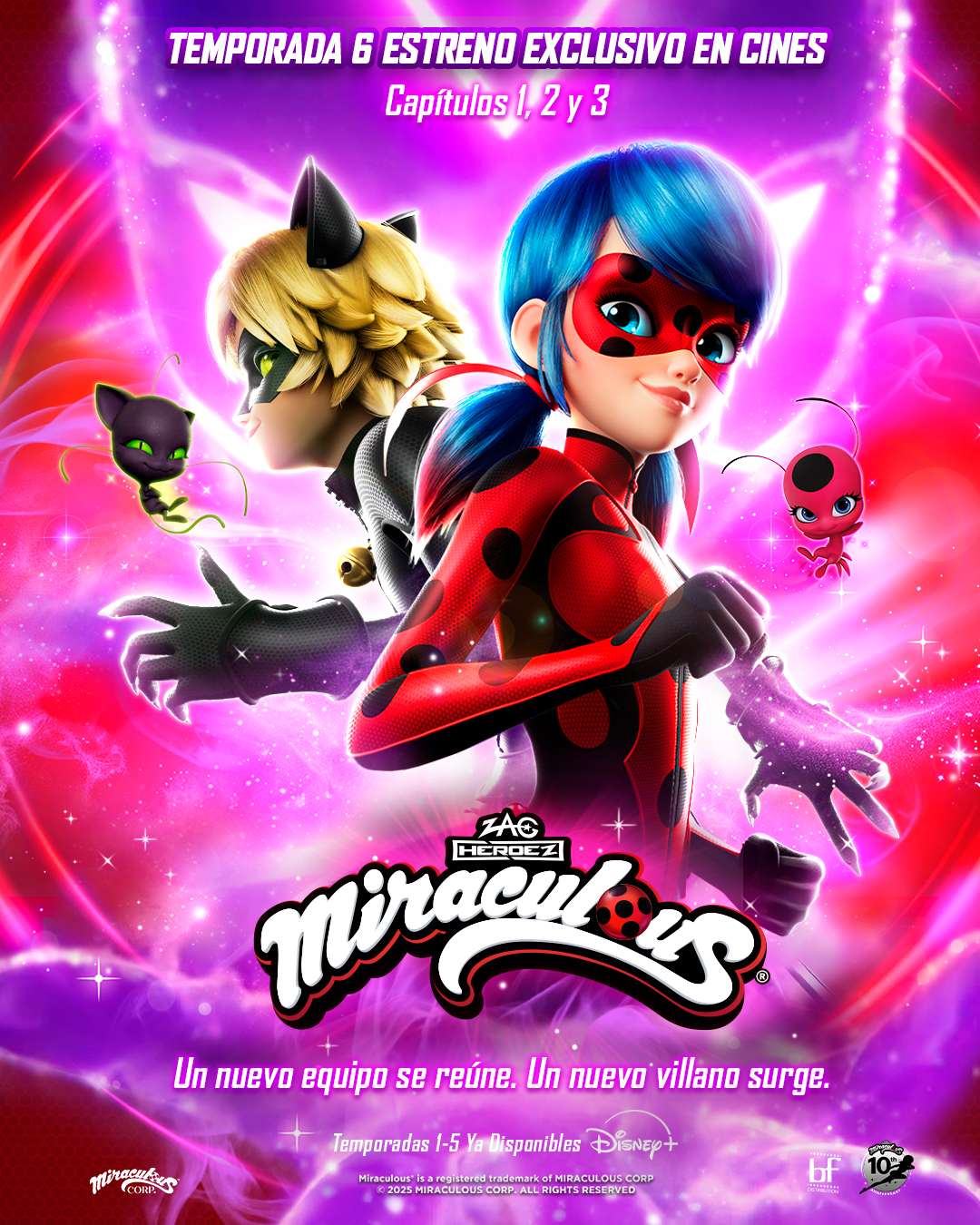 ESTRENO MIRACULOUS: LAS AVENTURAS DE LADYBUG Y CAT NOIR – 2D