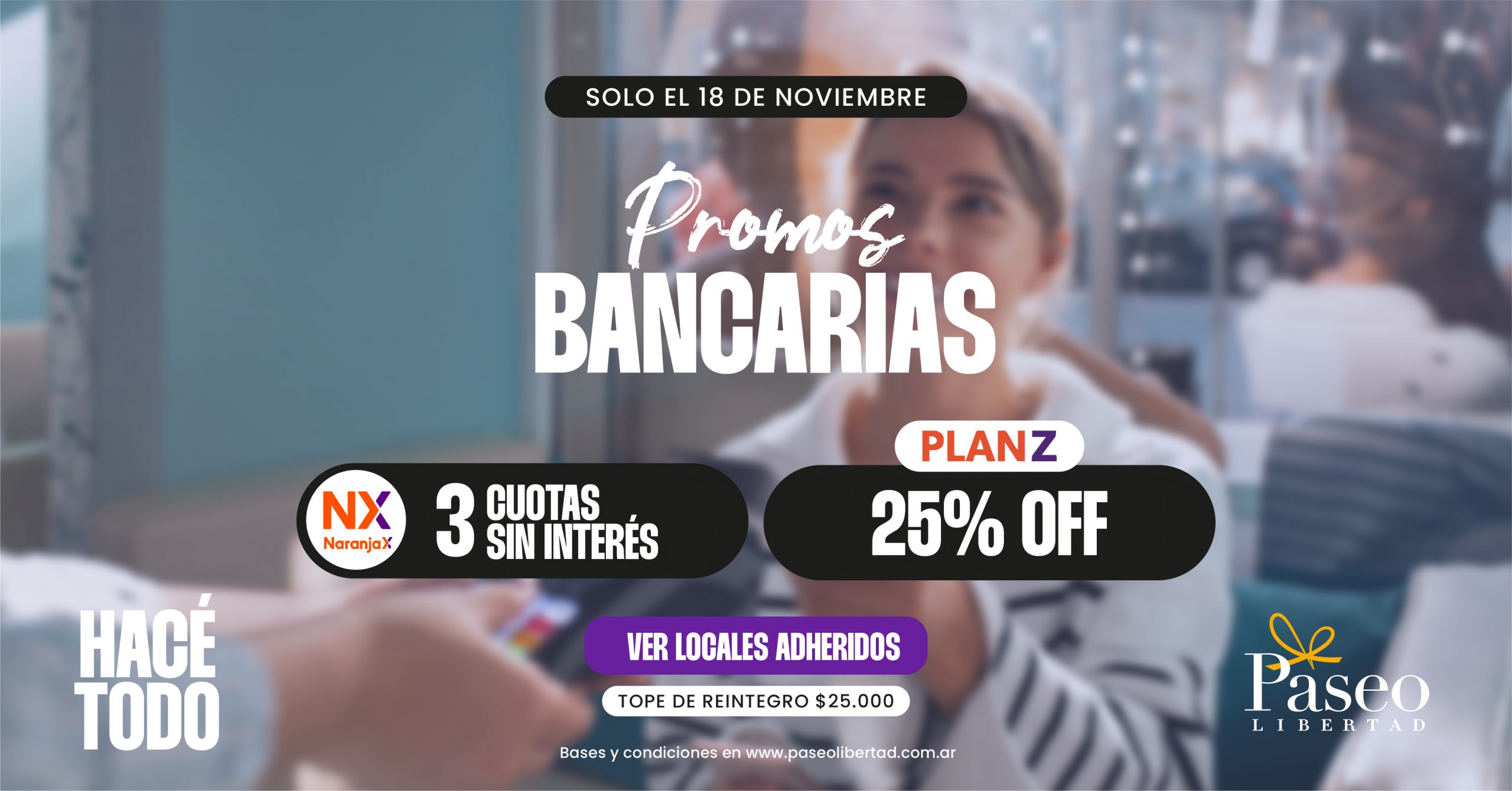 Promo Naranja x 18 de noviembre