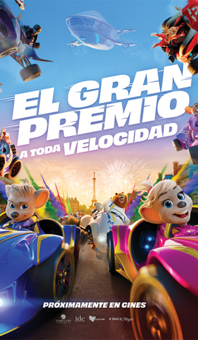 ESTRENO EL GRAN PREMIO A TODA VELOCIDAD – 2D