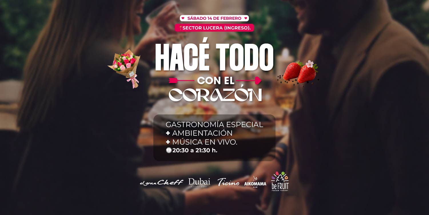 HACÉ TODO con el corazón ❤️