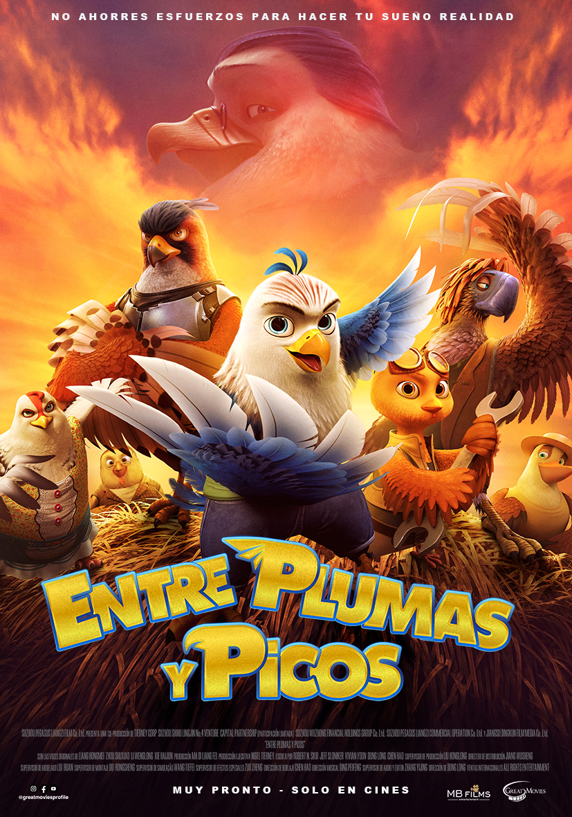 ESTRENO Entre plumas y picos 2D