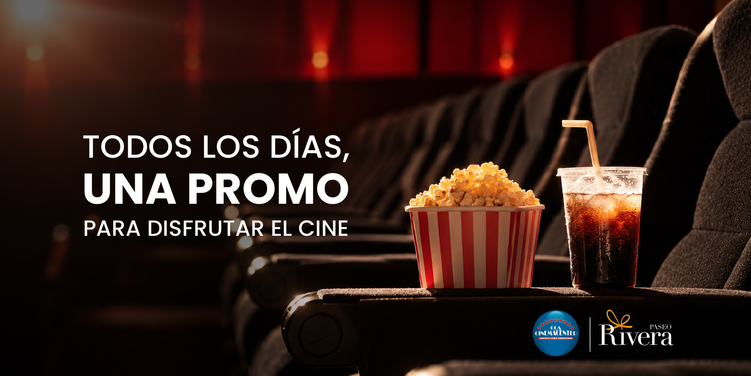 Viví el cine con beneficios todos los días