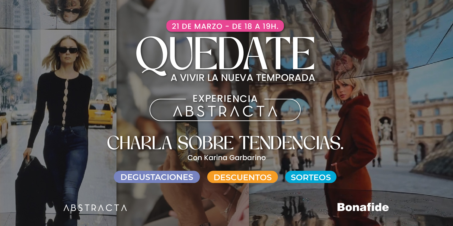 🍂Este 21 de marzo, descubrí la nueva colección de Abstracta
