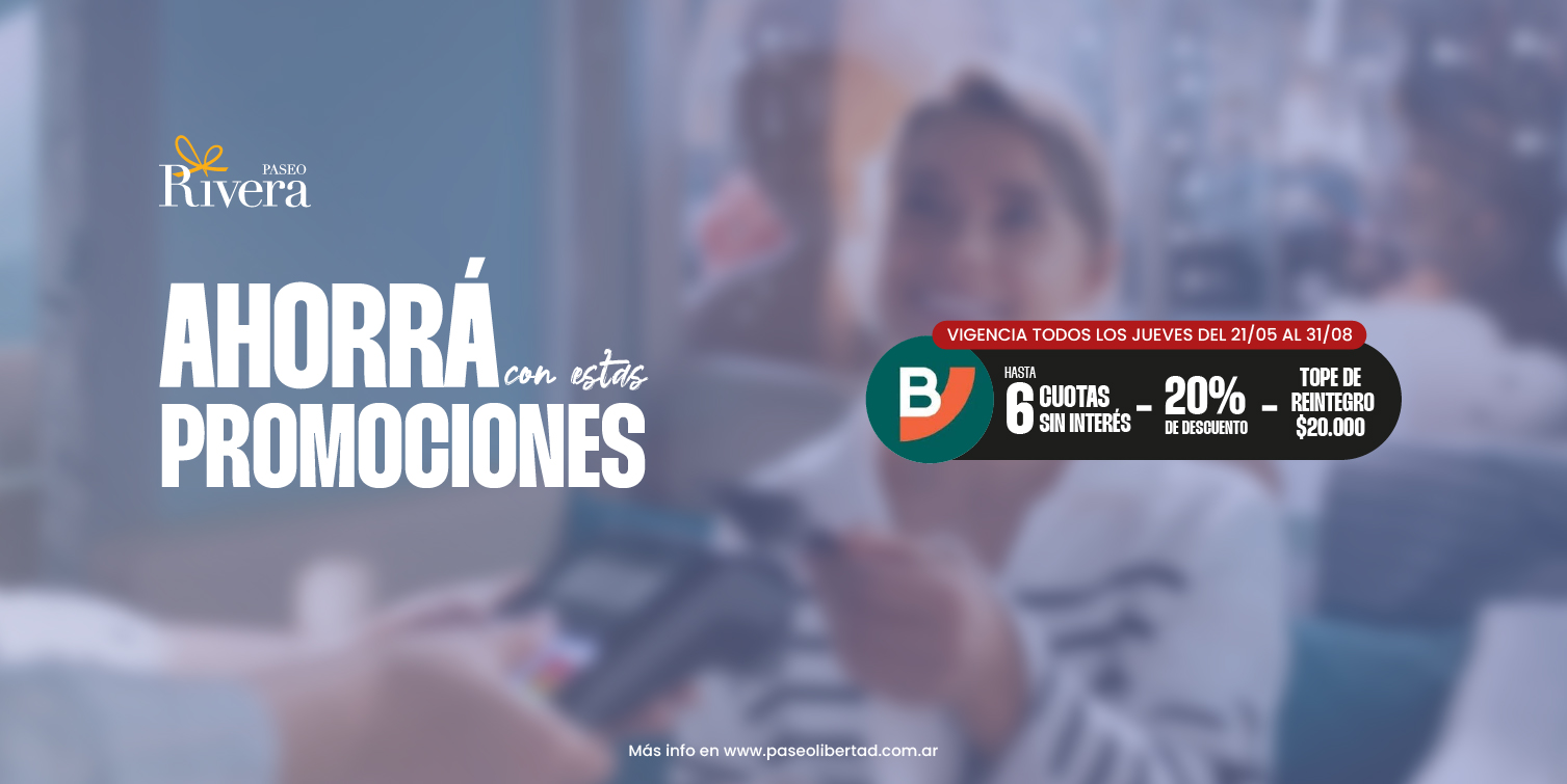 DEL 21 DE MAYO AL 31 DE AGOSTO, TENEMOS BENEFICIOS PARA VOS