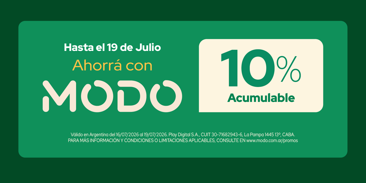 Ahorrá con MODO 💚