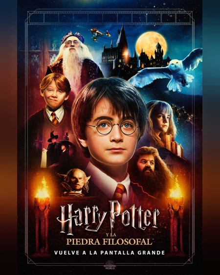 ESTRENO HARRY POTTER Y LA PIEDRA FILOSOFAL 2D (RE ESTRENO)